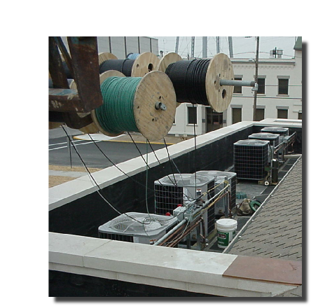 Wiring a roof top system