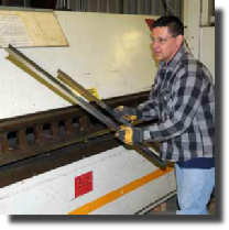 Our team includes experienced sheet metal pros