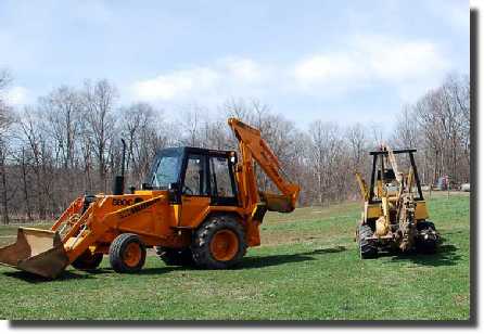 We have the tools it takes for trenching and excavation